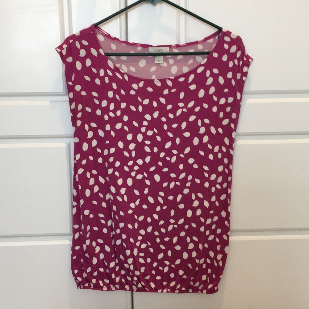 Cap sleeved shirt